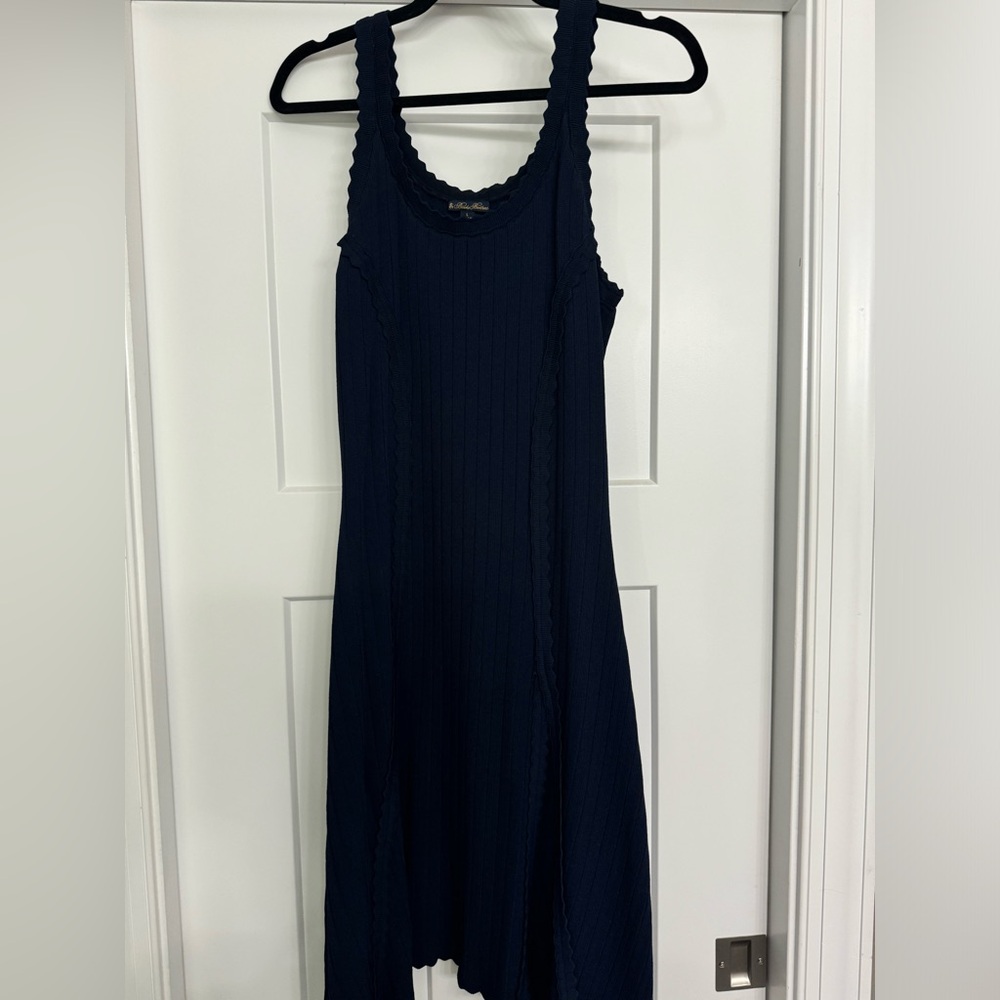 Brooks brothers blue knit dress